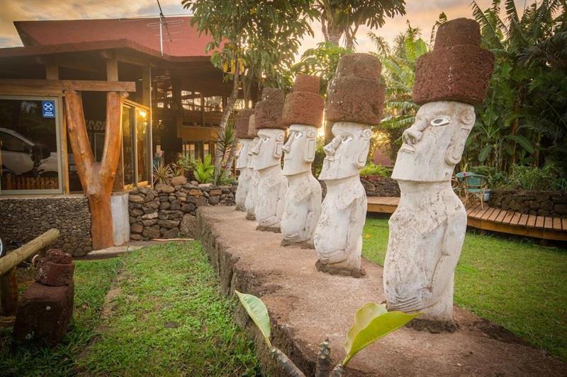 Hotel Vai Moana Hanga Roa Buitenkant foto